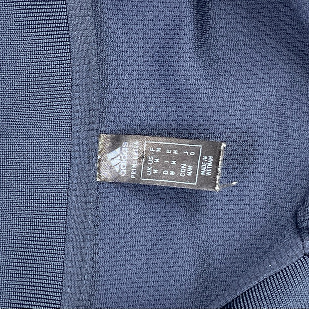 Adidas Men’s 100% Polyester Dark Blue Performance Polo. Medium. - Picture 9 of 11